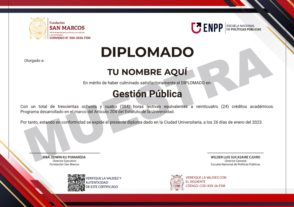 certificado san marcos